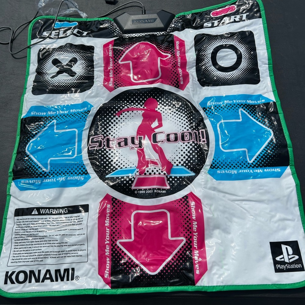 SOLD- Konami Dance Dance Revolution DDR dance mat (pad only) for PS2